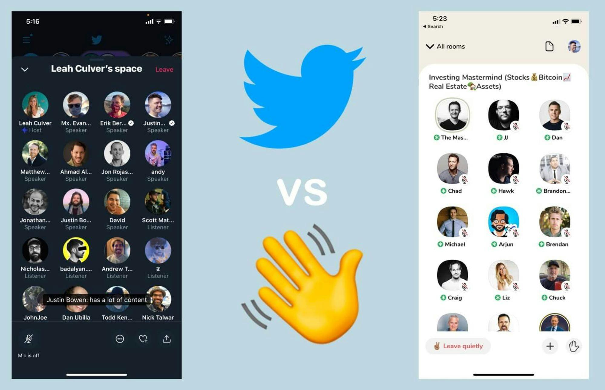 Twitter Spaces vs Clubhouse - which is better?